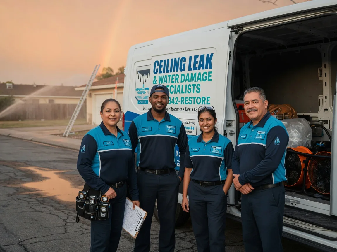 Ceiling Leak Cleanup company in Cactus, TX